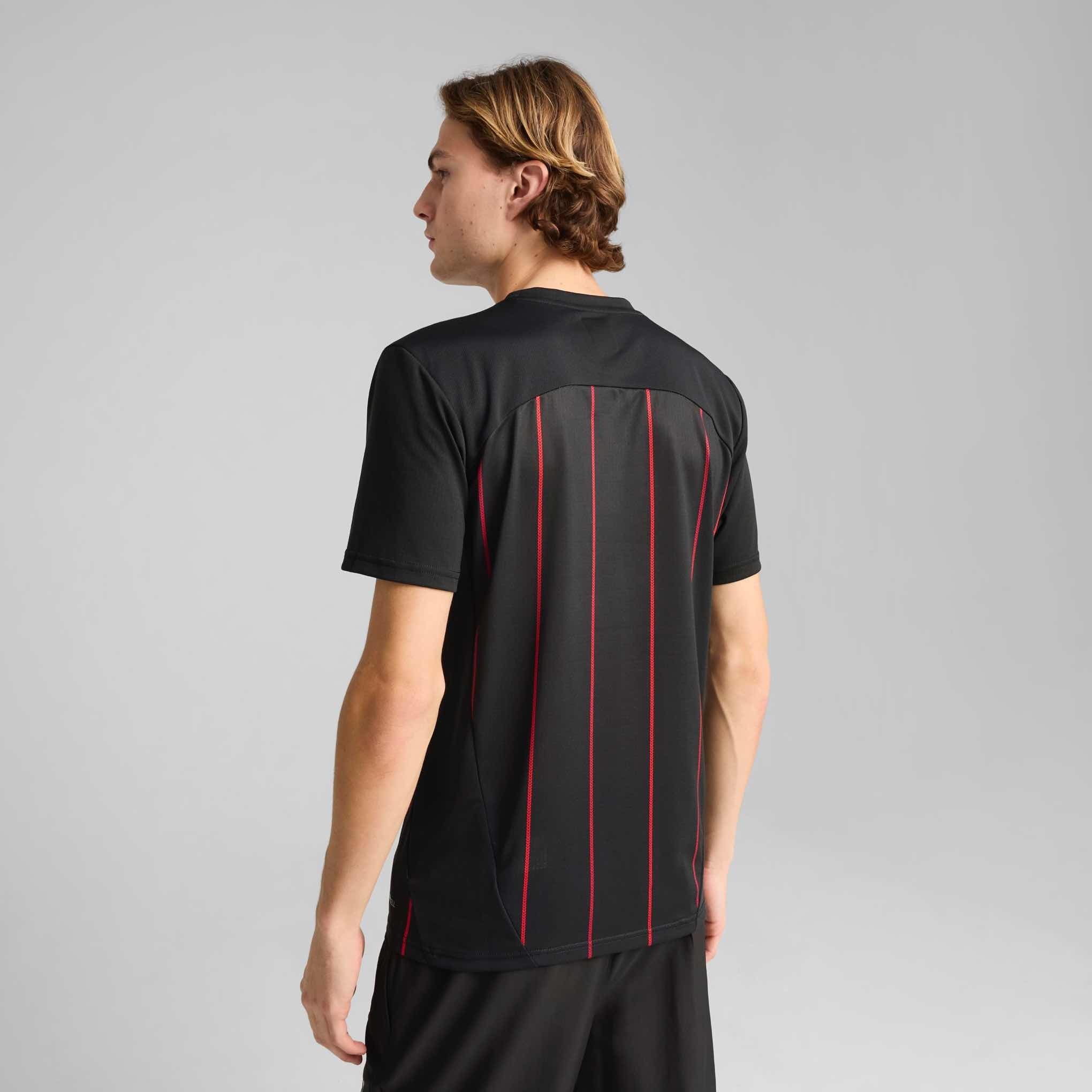 AC Milan Official Pre-Match Jersey 2023 - Authentic Football Soccer Training Shirt for Men - Perfect for Fans, Training & Match Day Warm-Ups