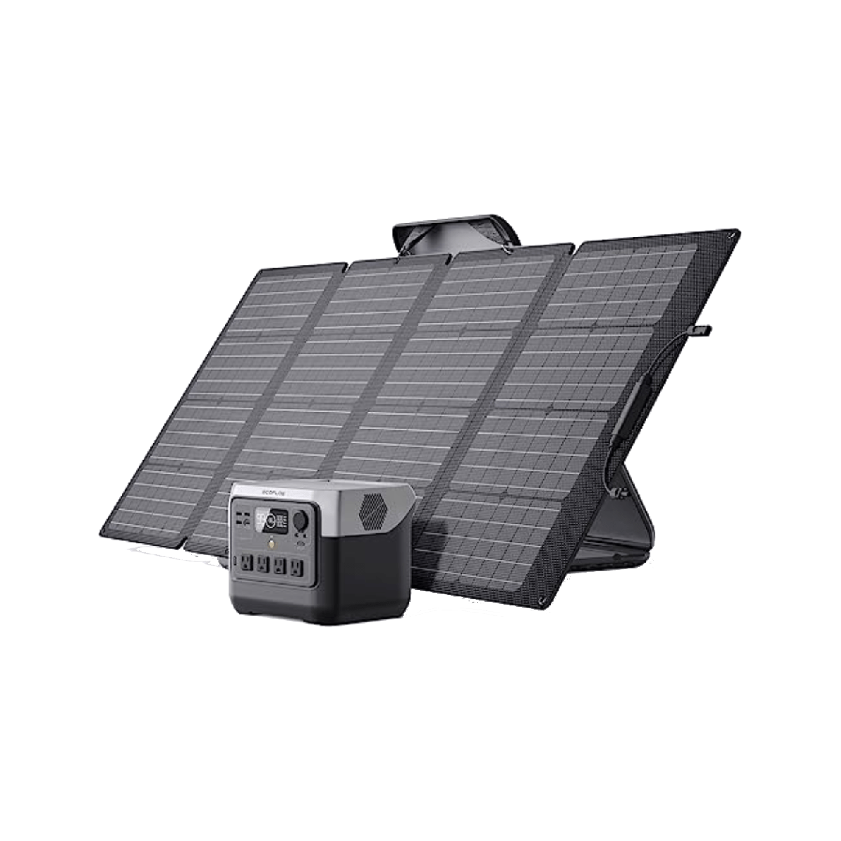 EcoFlow RIVER 2 Pro Portable Power Station with 160W Solar Panel - Perfect for Camping, RV Trips & Emergency Power Backup