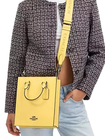 Coach Dylan Tote Bag for Women - Genuine Leather Designer Handbag with Shoulder Strap - Perfect for Work, Travel & Everyday Use