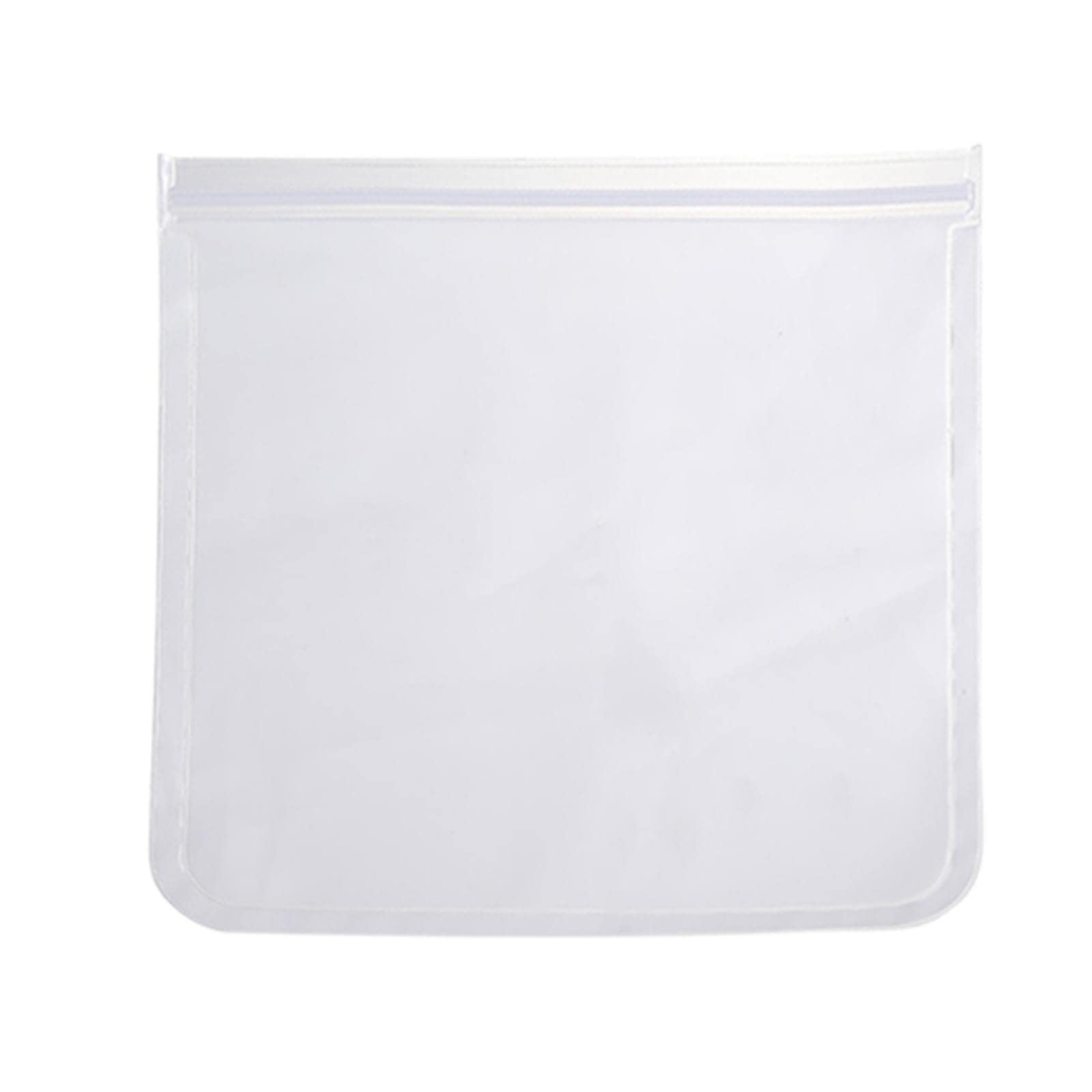 Aozhen Reusable EVA Food Storage Bags for Refrigerator - Airtight Fruit & Vegetable Preservation Bags with Plastic Trays (Size D, One Size) - Perfect for Kitchen, Picnics & Meal Prep