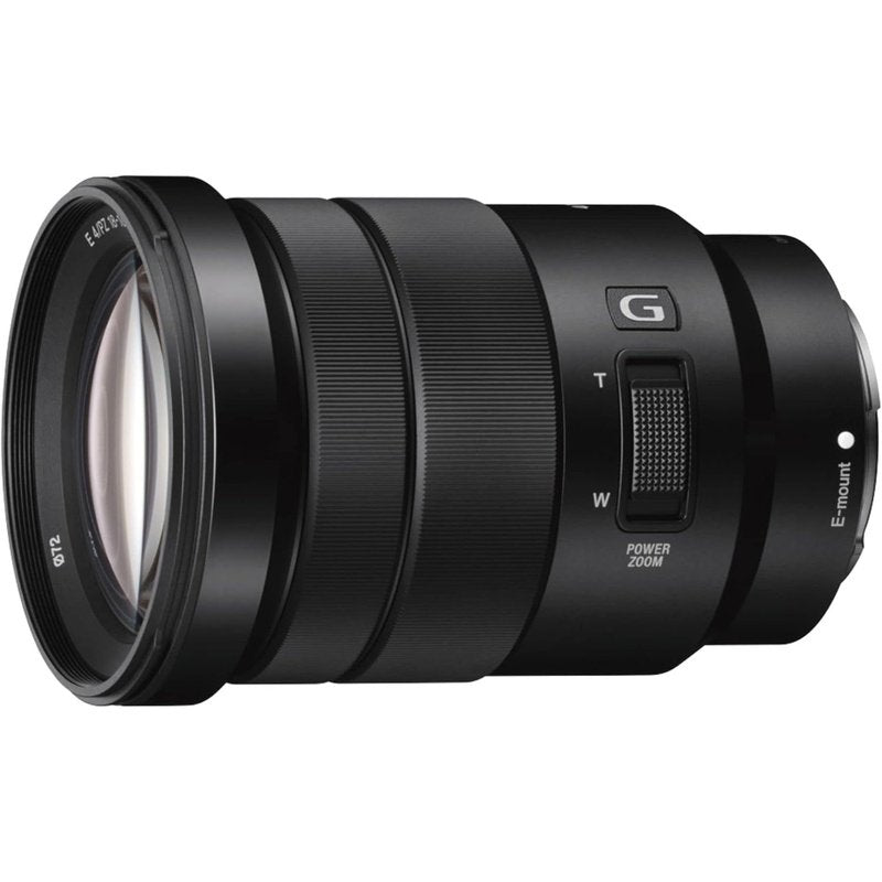 Sony E PZ 18-105mm F4 G OSS Lens for Sony E-Mount Cameras - Black | Perfect for Vlogging, Travel & Professional Videography