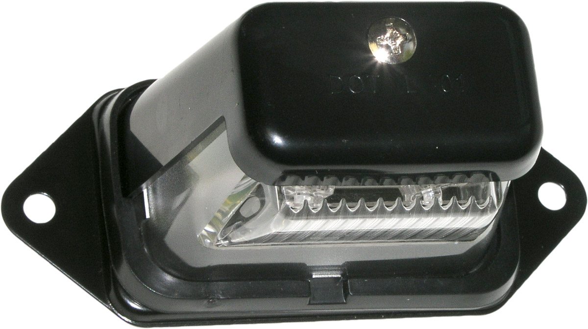 PM M296C Black LED License Plate Light - Durable & Bright for Cars, Trucks, SUVs - Perfect for Night Driving & Enhanced Vehicle Visibility