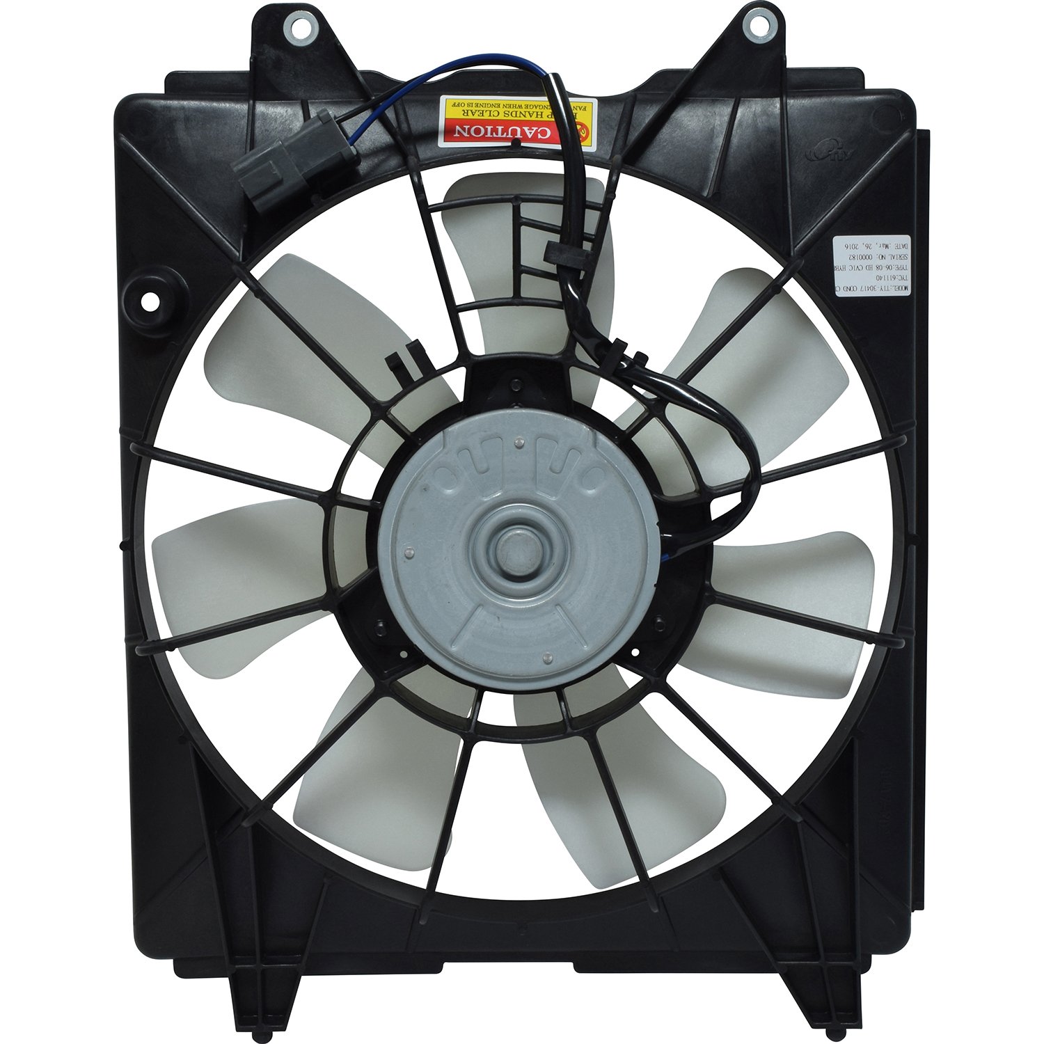 UAC FA 50116C AC Condenser Fan Assembly Replacement - Compatible with [Vehicle Models] - Durable Cooling System Part for Car AC Repair & Maintenance