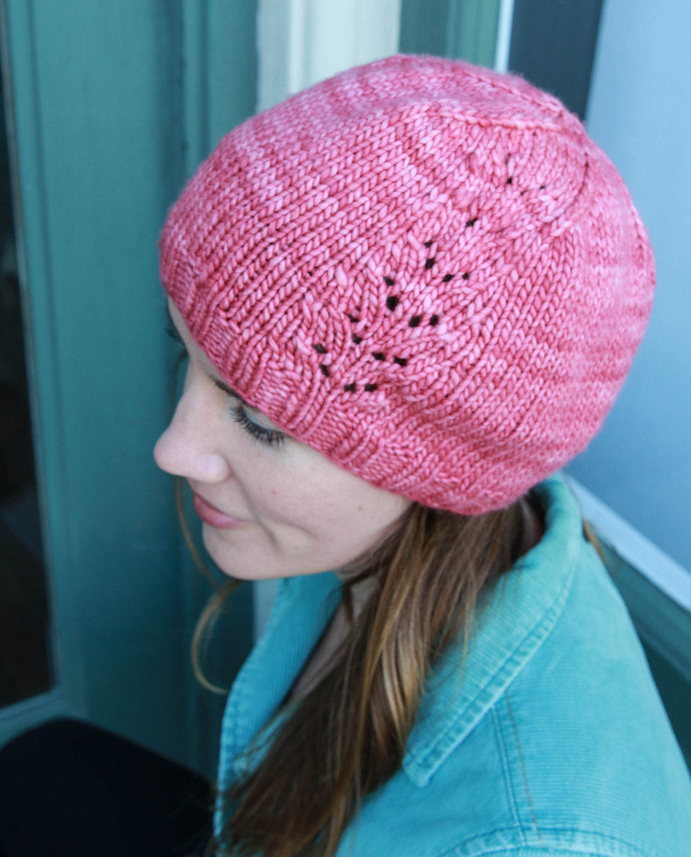 Twinberry Lace Hat Crochet Pattern PDF - Instant Download Knitting Beanie Design by Sweet Shop Patterns - Perfect for Winter Accessories, Baby Gifts & DIY Craft Projects