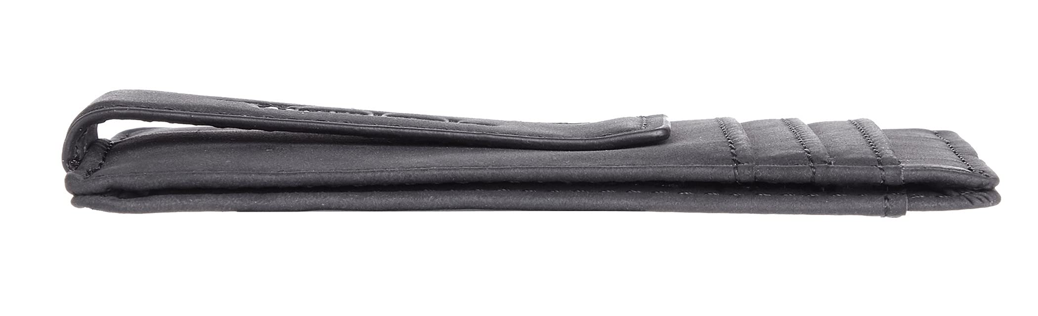 Travelambo Magnetic Front Pocket Wallet for Men - Slim Minimalist RFID Blocking Money Clip & Card Holder (Black Smooth) - Perfect for Travel, Business & Everyday Use