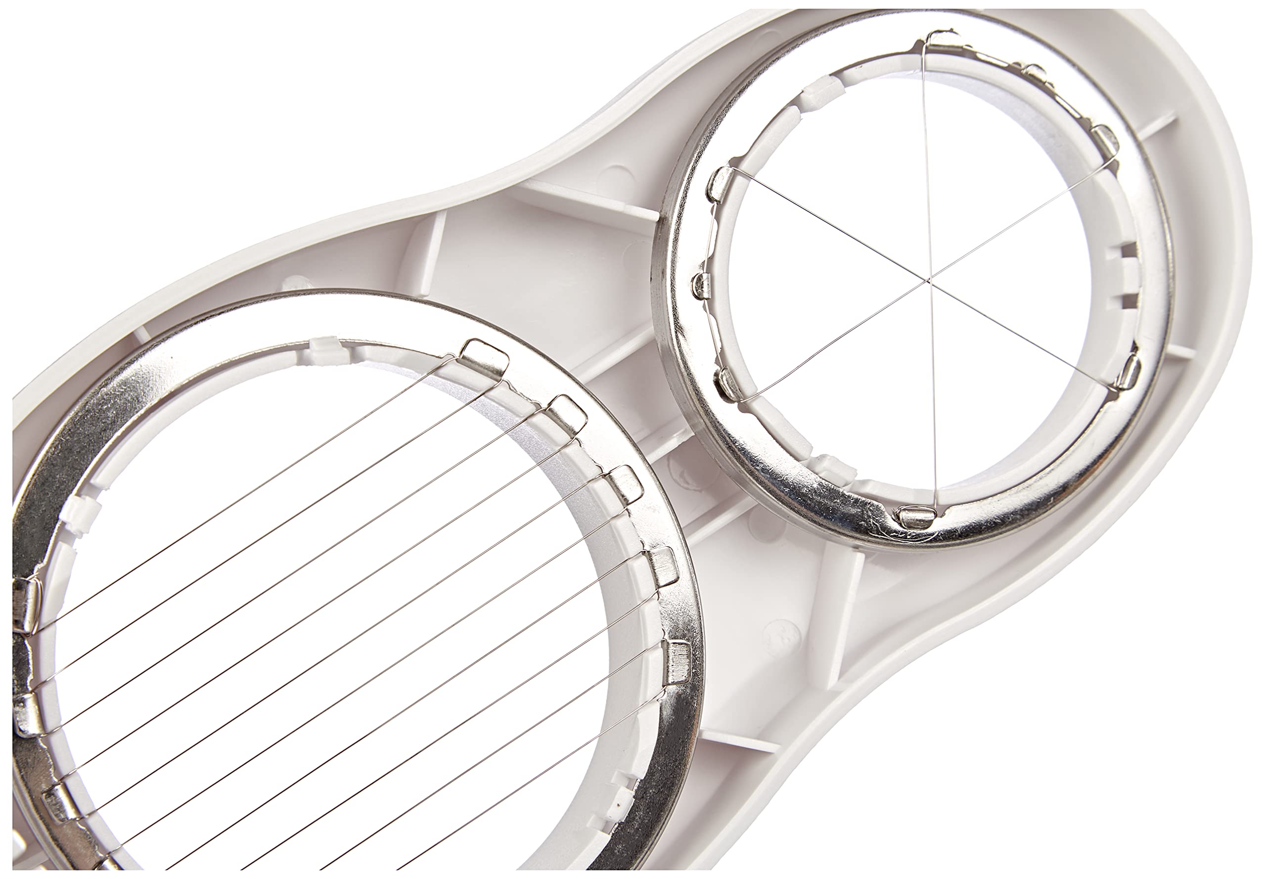 Premium Egg Cutter & Pricker for Kitchen - Judge Stainless Steel Egg Topper with Safety Cover - Perfect for Deviled Eggs, Soft Boiled Eggs & Easter Decorations