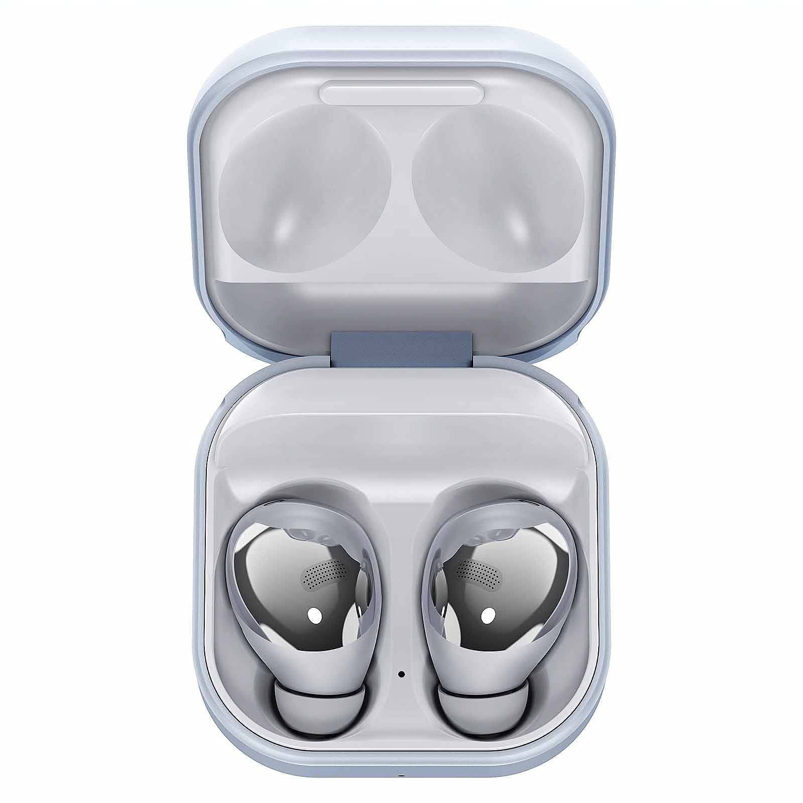 UrbanX Street Buds Pro Bluetooth Wireless Earbuds - True Wireless Noise Cancelling Headphones with Charging Case, Hi-Fi Sound, IPX5 Sweatproof for Running/Gym/Sports (Silver White, US Version) - Perfect for Commuting, Workouts & Travel