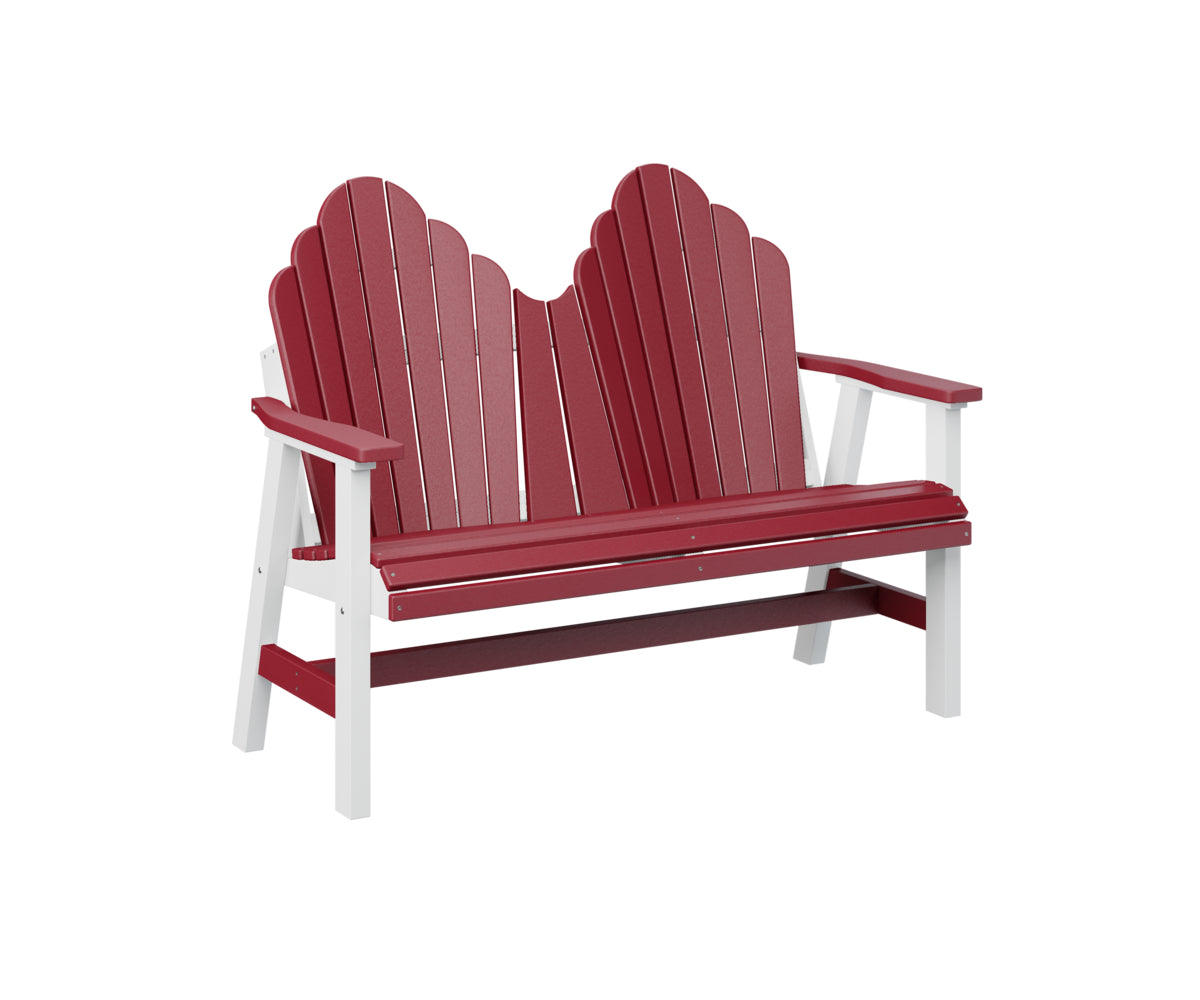 Berlin Gardens Cozi Back Loveseat - Outdoor Patio Furniture Set with Cushions, Weather-Resistant & Comfortable for Garden, Deck, Poolside Relaxation