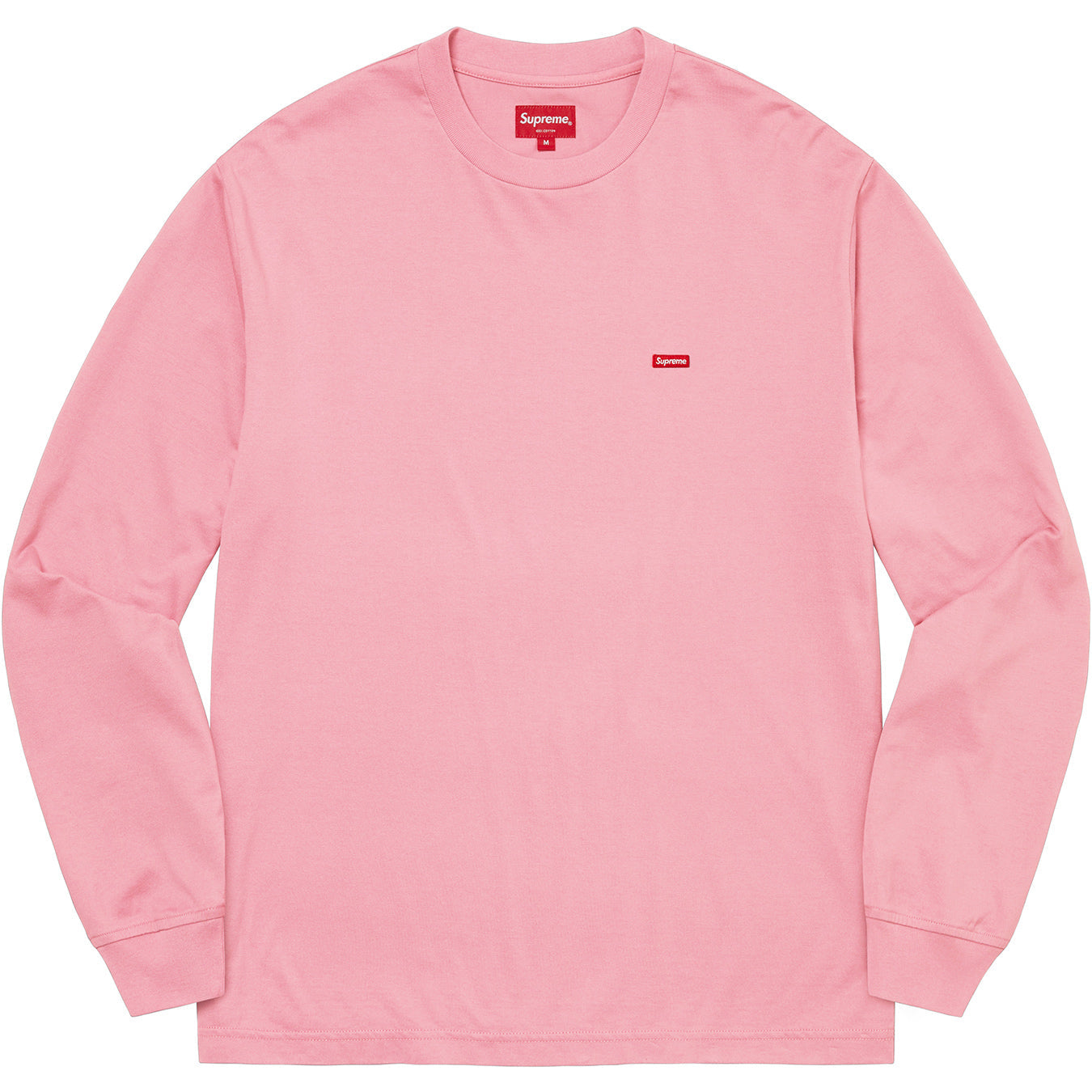Supreme Small Box Logo Long Sleeve T-Shirt Pink SS23 - Streetwear Fashion for Men & Women - Perfect for Casual Wear, Outfits, and Urban Style