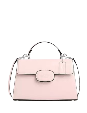 Coach Eliza Top Handle Bag with Leather Covered Closure - Stylish & Durable Handbag for Women, Perfect for Work, Travel & Everyday Use