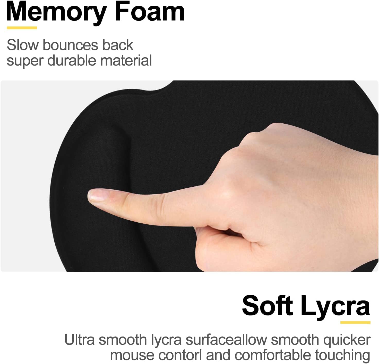 2Pcs Custom Photo Gaming Mouse Pad with Wrist Support - Non-Slip Rubber Base & Ergonomic Design for Office, Computer, Anime Fans - Perfect for Gaming, Work & Home Use