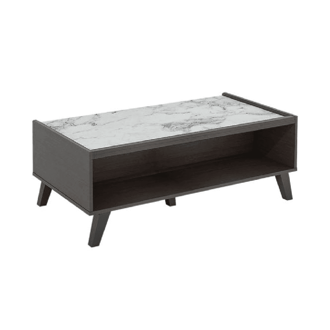 Justine Modern Living Room Furniture Set - Coffee Table, TV Stand & Shoe Cabinet | Stylish Home Decor for Small Spaces & Apartments | Perfect for Entertaining & Storage Solutions