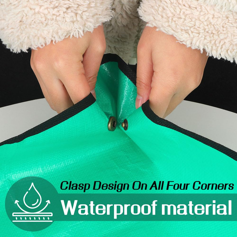 **Large 26x26 Inch Reusable Plant Repotting Mat - Waterproof Gardening Mat for Indoor & Outdoor Plants, Perfect Gardening Gift for Women, Essential Garden Tool Set & Supplies**    *(Ideal for Transplanting, Potting, Seed Starting & Keeping Your Workspace Clean - Great for Home Gardeners & Plant Lovers!)*