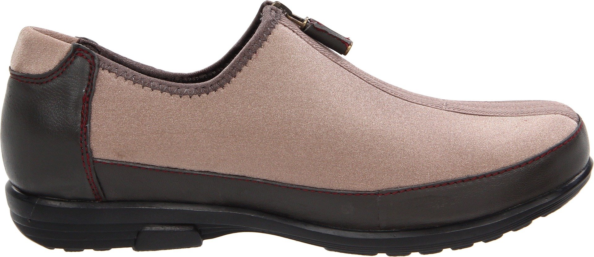 Aetrex Women's Berries Zips Slip-On Loafers - Comfortable Casual Shoes for Women with Arch Support | Perfect for Work, Travel & Everyday Wear