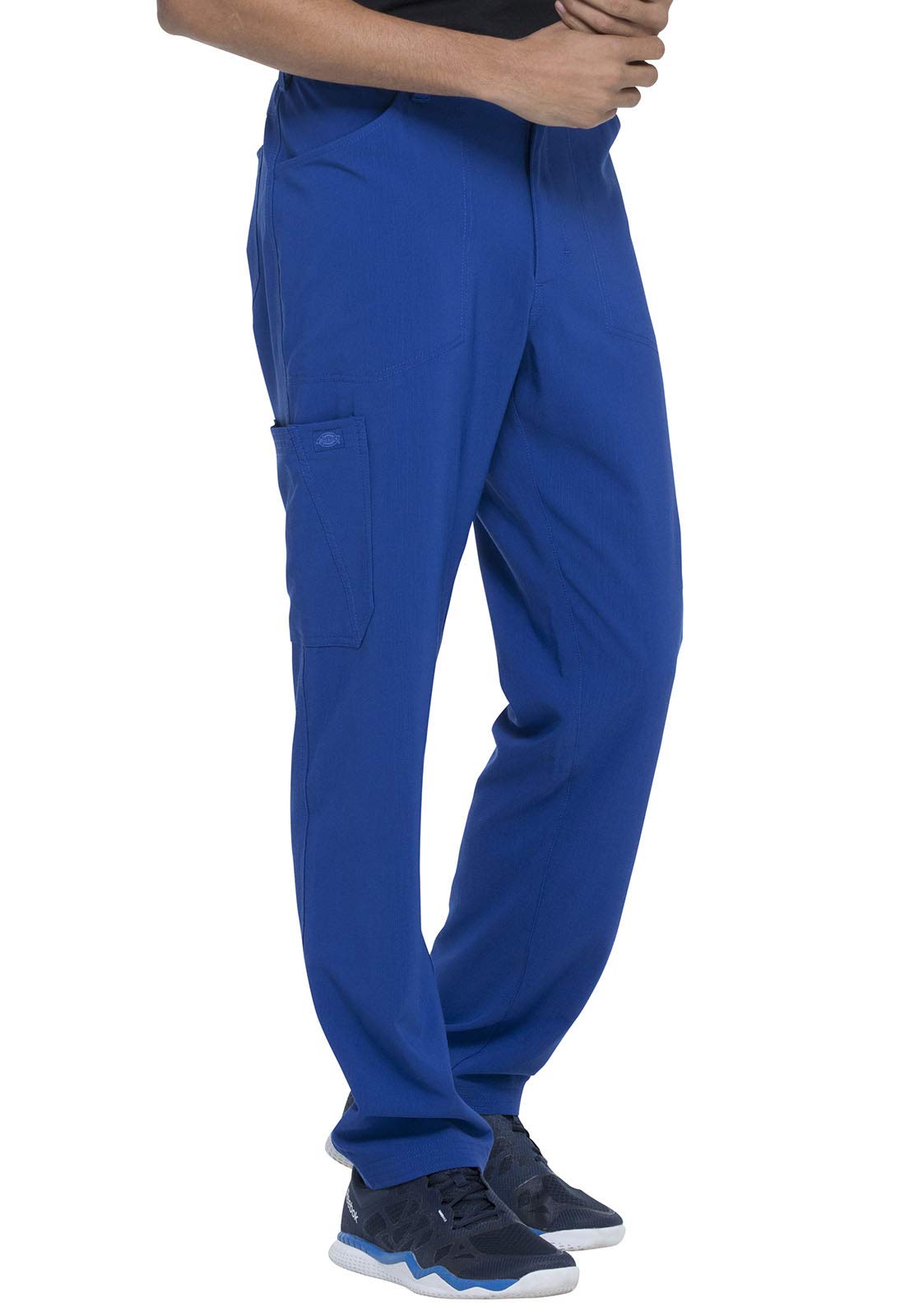 Dickies DK205 Men's Straight Leg Scrubs Pants with Zip Fly & Cargo Pockets - Comfortable Medical Workwear for Doctors, Nurses & Healthcare Professionals