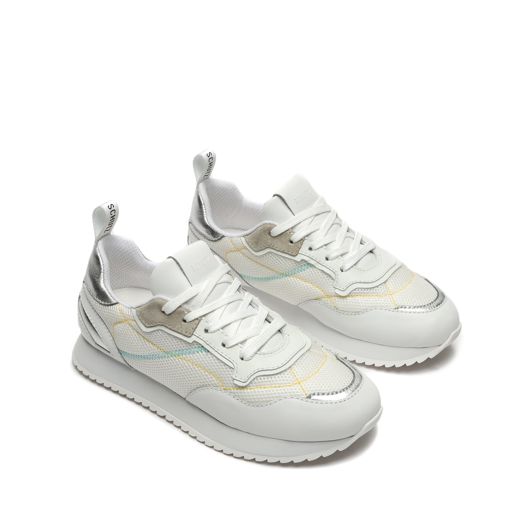 Stylish Penny Mixed Media Sneakers for Women & Men - Trendy Casual & Athletic Shoes for Running, Walking & Everyday Wear