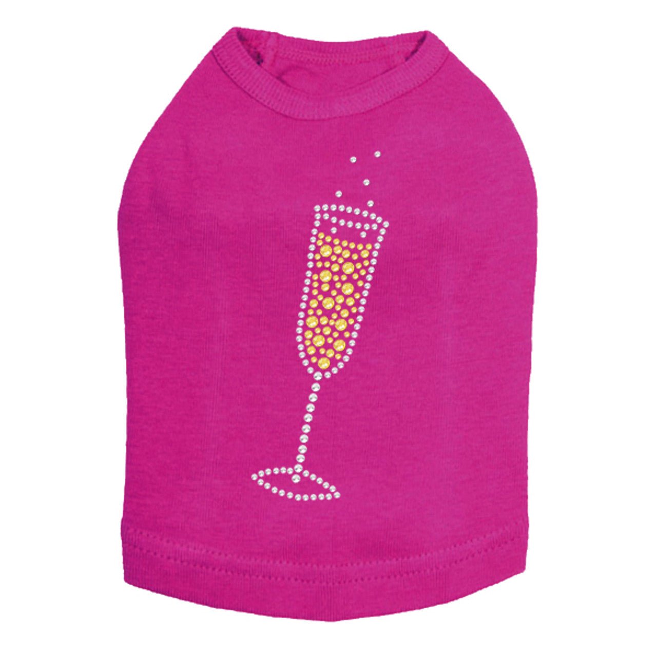 Sparkling Rhinestone Champagne Flute Glass - Elegant Crystal Wedding Party Drinkware for Toasts & Celebrations - Available in Multiple Colors