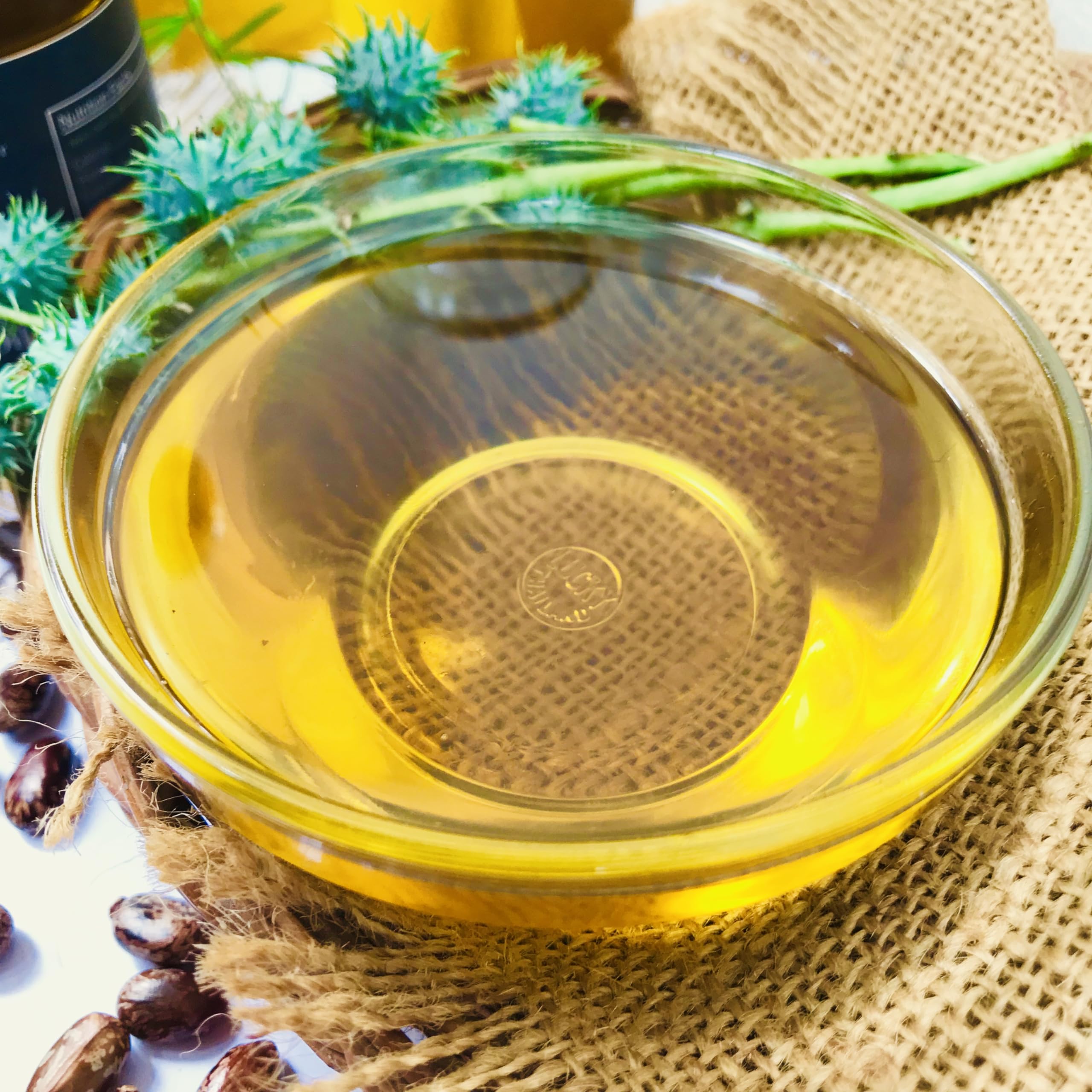 Bonnutritious Cold-Pressed Extra Virgin Castor Oil for Hair Growth & Skin Care - 100% Pure Natural Vilakennai Oil - 500mL - Perfect for DIY Beauty Treatments, Eyelash Growth & Massage Therapy