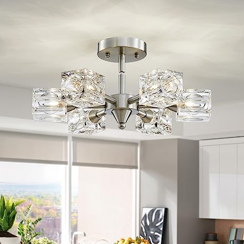 Round-6 Light-Brushed Nickel