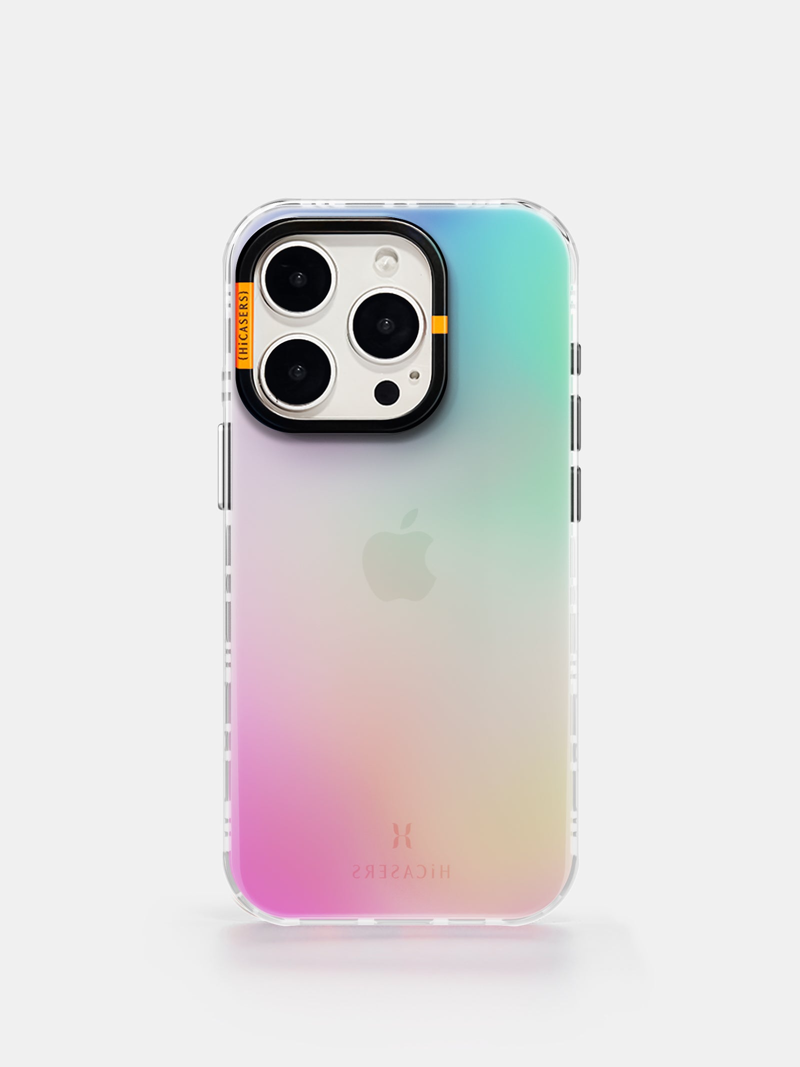 Vibrant Iridescent Phone Case - Colorful Radiance & Peachy Meadow Design | Perfect for Everyday Use, Travel & Fashion Accessories