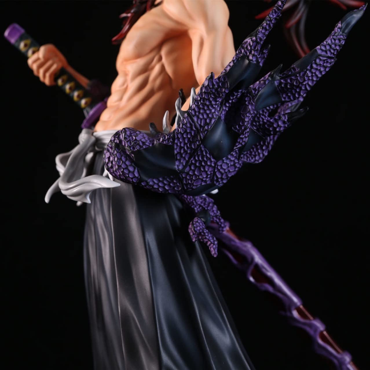 Premium Demon Slayer Anime Figures - Kokushibo & Tsugikuni Michikatsu Collectible Action Figures | Perfect for Anime Fans, Gift Giving, and Home Display