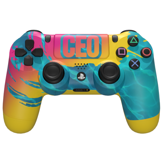 Custom PS4 Controller for Gaming - Premium Design & Ergonomic Grip - Perfect for Competitive Play & Streaming in 2024