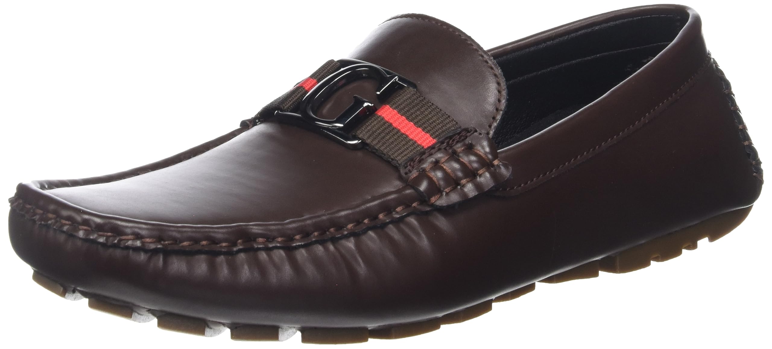 GUESS Men's Askers Loafers - Comfortable Slip-On Shoes for Casual & Business Wear - Perfect for Office, Travel & Everyday Use