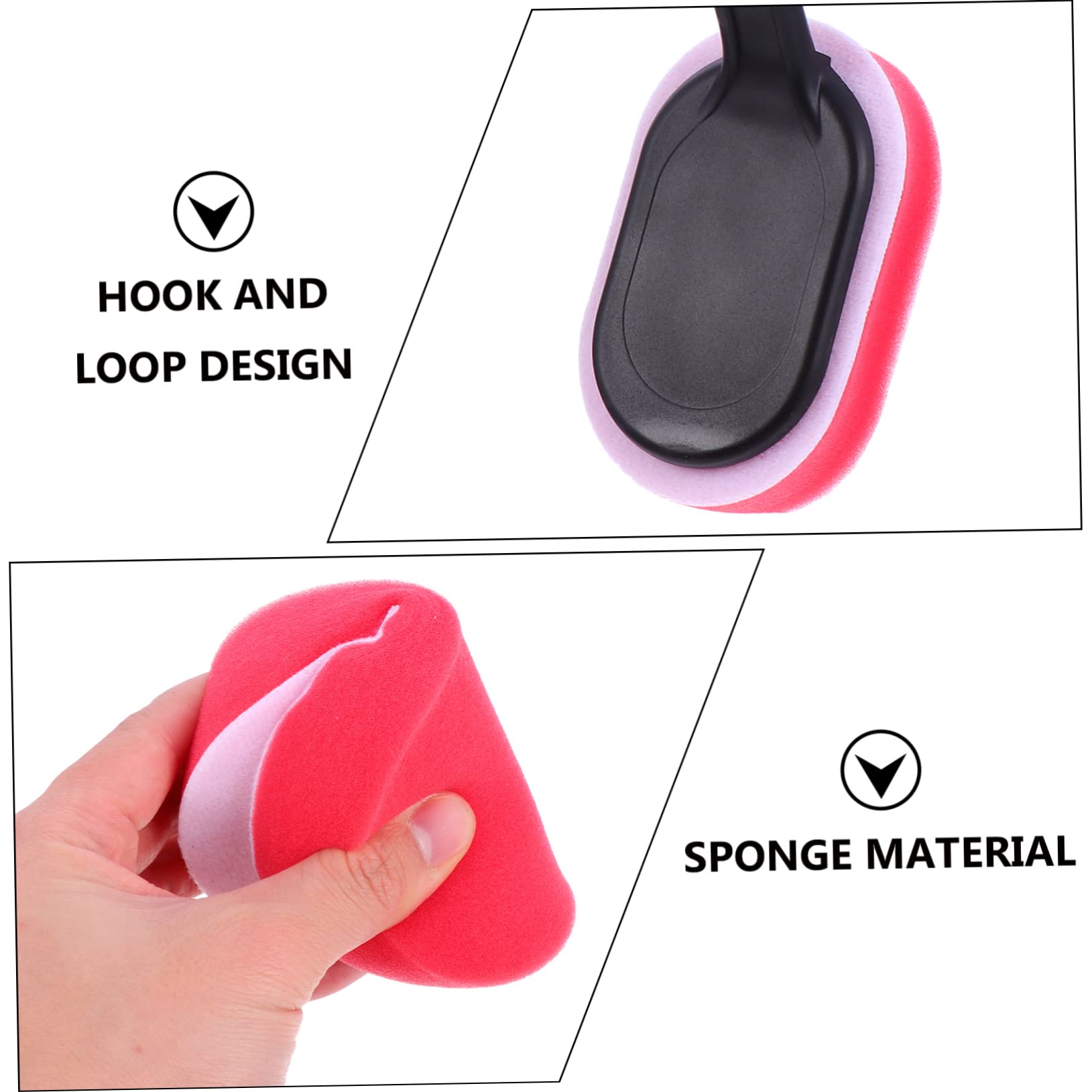 5-Piece Wheel Rim Brush Kit - Car Tire Waxing Applicator with Ergonomic Handle for Deep Cleaning & Polishing - Perfect for Car Detailing, Auto Shine & Tire Maintenance