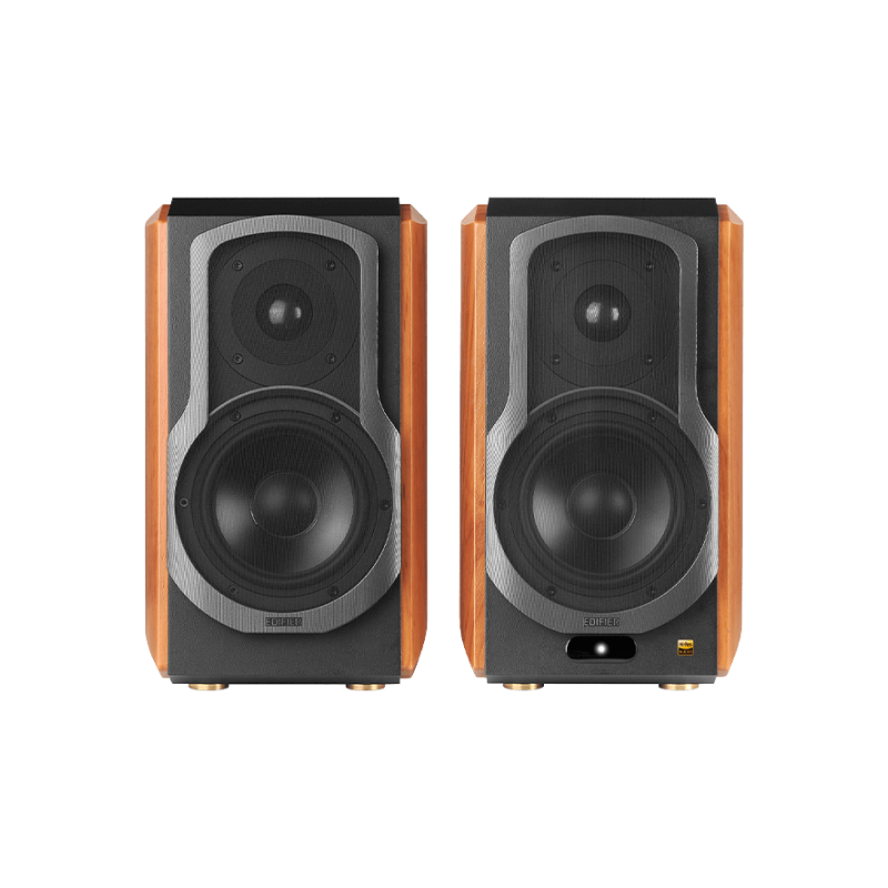 EDIFIER S1000W Premium Wireless Bookshelf Speakers - 120W Hi-Fi Audio System with Bluetooth - Perfect for Home Theater, Music Listening, and Gaming Setup