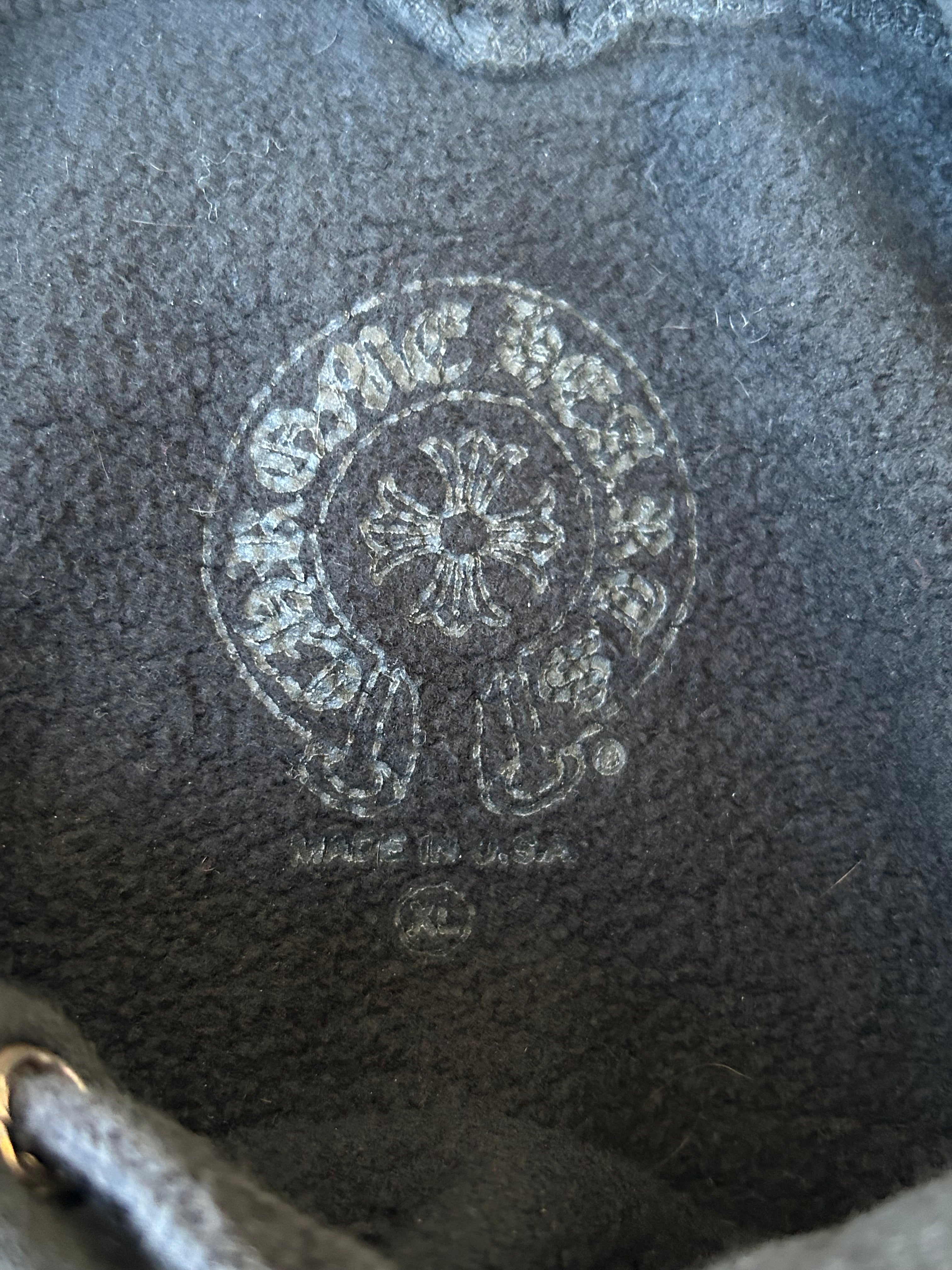 Chrome Hearts Black & White 1988 Script Logo Hoodie - Vintage Streetwear for Men & Women - Perfect for Casual Outfits & Urban Fashion