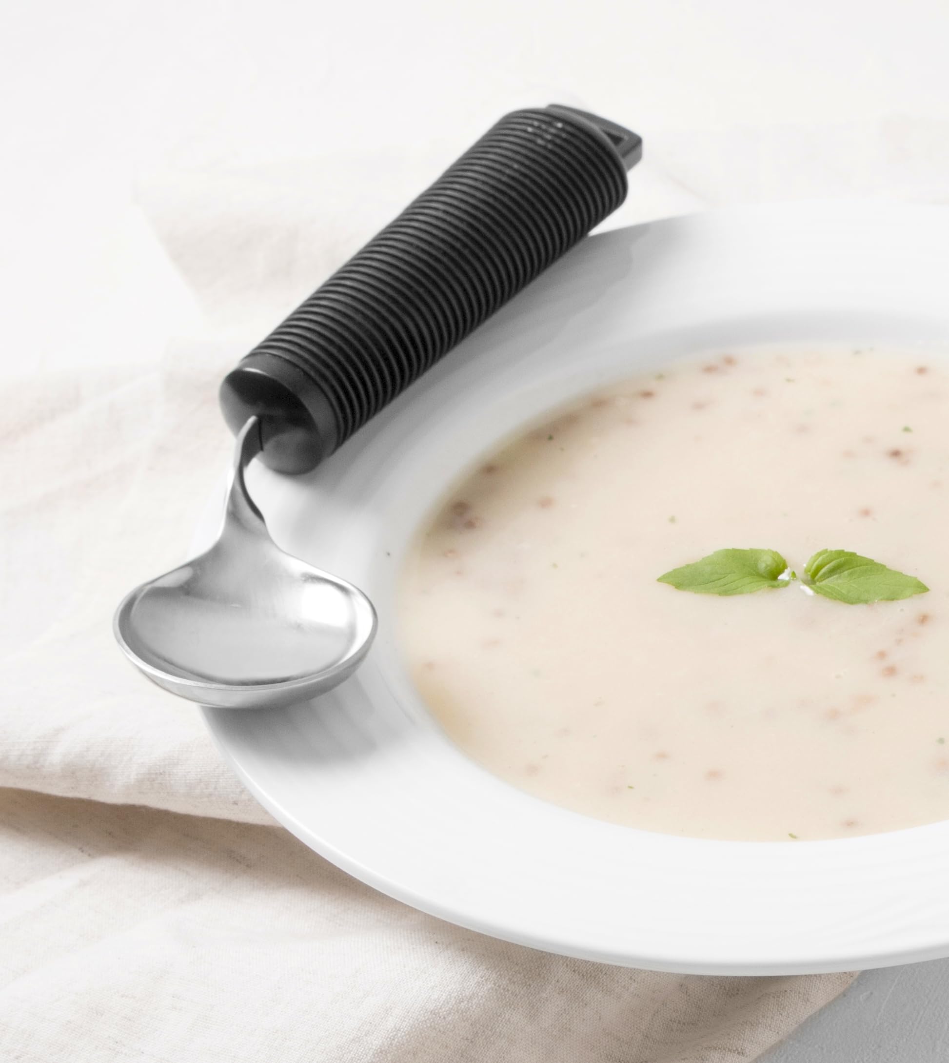 Sigmobility Bendable Spoon - Soft Grip Cutlery for Easy Eating - Ergonomic Utensil for Arthritis, Disability & Elderly Care - Perfect for Home, Hospital & Travel Use