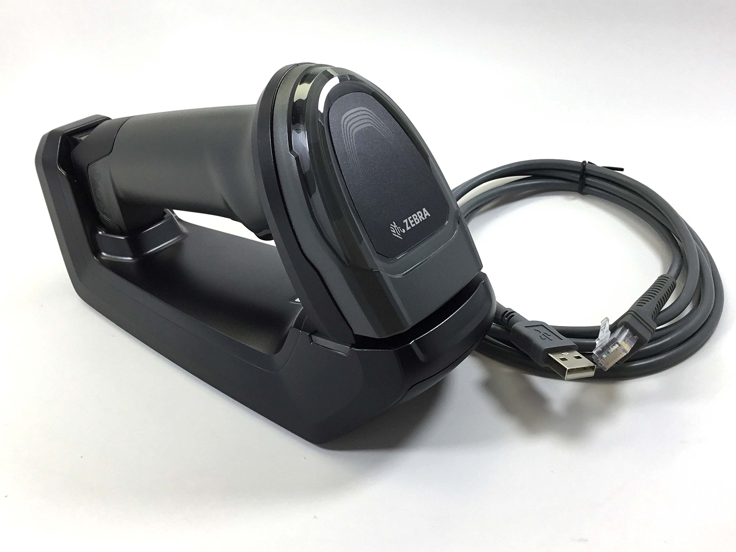 Upgraded DS8178-SR 2D/1D Wireless Bluetooth Barcode Scanner with Charging Cradle & USB Cable - Fast Scanning for Retail, Warehouse & Inventory Management (Improved DS6878-SR Model)