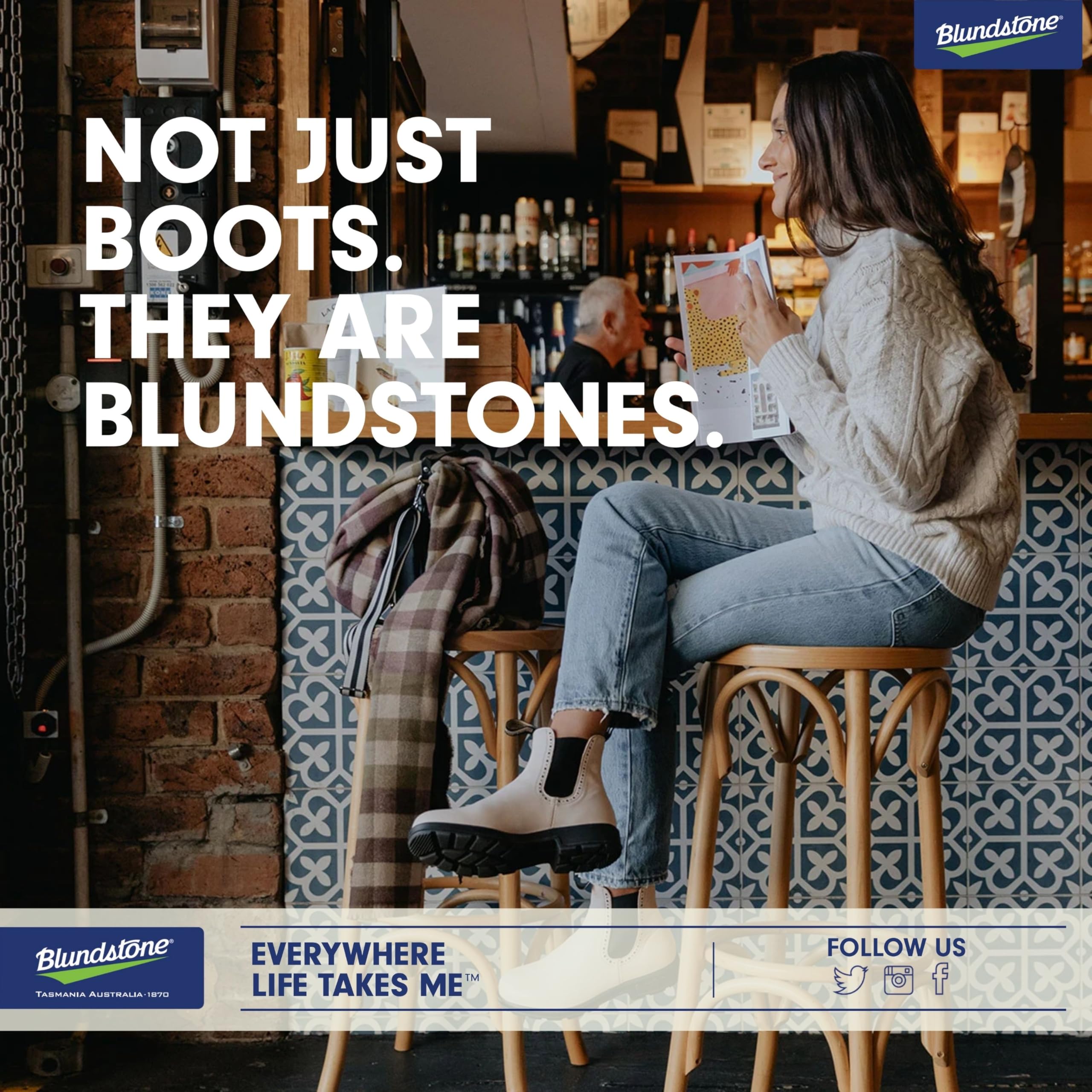 Blundstone High Top Chelsea Boots for Women - Waterproof Leather Ankle Boots with Slip-Resistant Sole | Perfect for Hiking, Work & Casual Wear