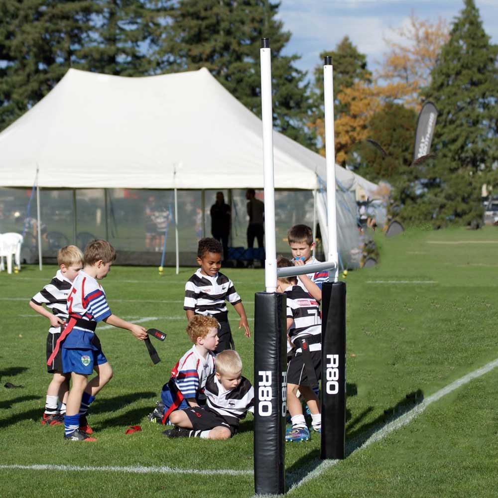R80 Rippa Team Sets with Indoor Posts & Poles - Perfect for Indoor Flag Football Games, Backyard Play & Youth Sports Training