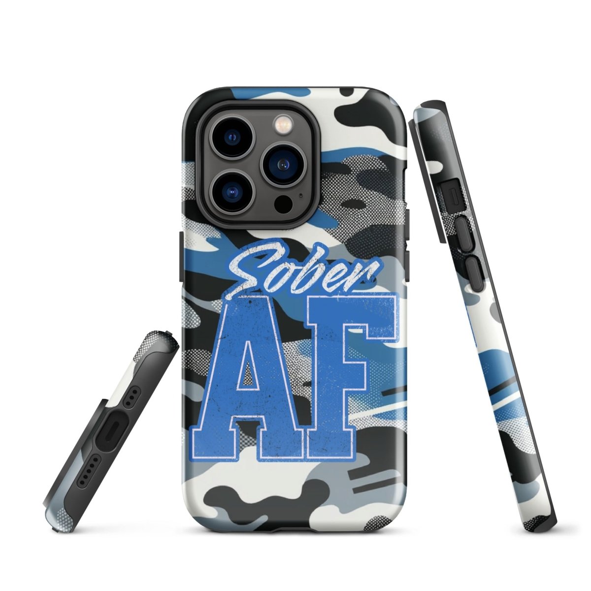 Durable Camouflage iPhone Tough Case - Shockproof & Scratch-Resistant Protective Cover for Outdoor Adventures, Hiking, and Daily Use