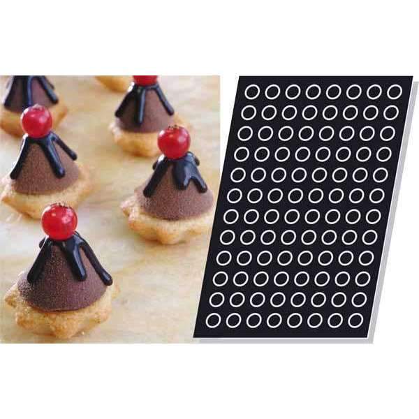 Mini Cones Silicone Mould - 30mm Diameter for Baking, Candy Making & Chocolate Desserts - Perfect for Ice Cream Cones, Cake Decorations & Party Treats