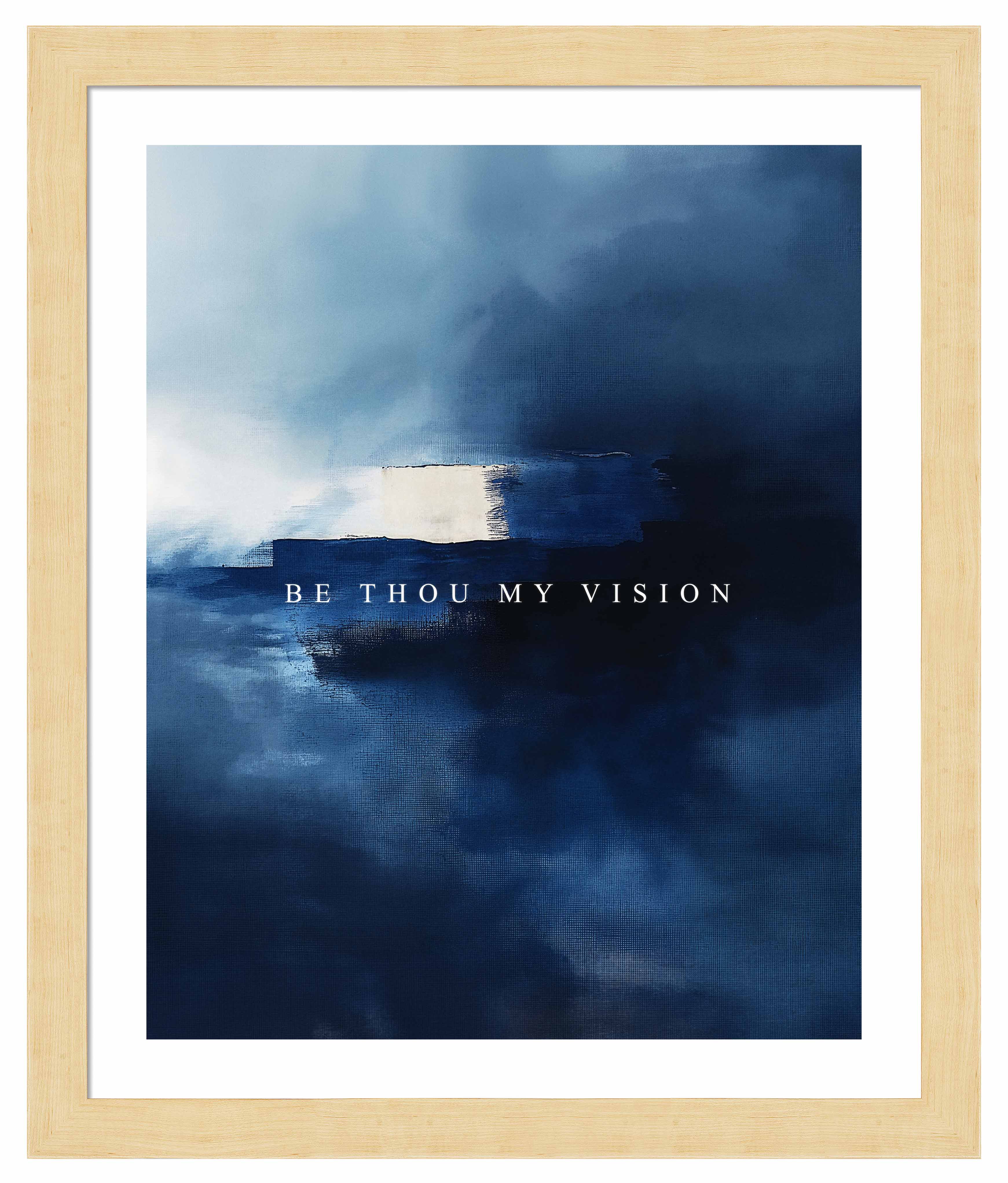 Be Thou My Vision Art Prints - Inspirational Christian Wall Decor for Home, Office & Church - Perfect for Gifts & Spiritual Spaces