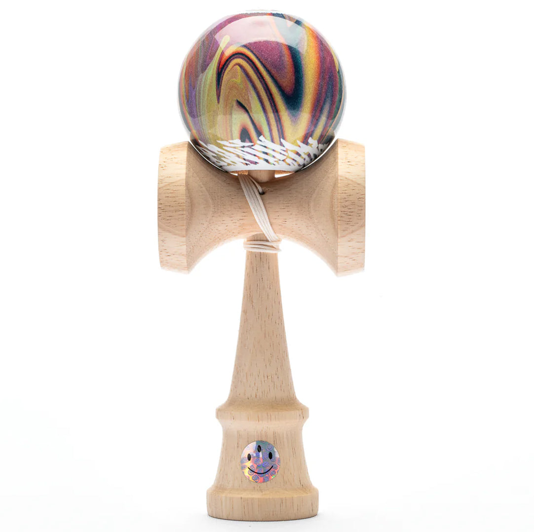 Krom Paranoia Kendama - Premium Wooden Skill Toy for All Ages | Perfect for Stress Relief, Hand-Eye Coordination & Fun Outdoor Play