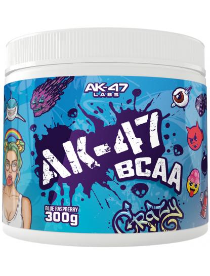 AK 47 Labs BCAA 300g - Premium Branched Chain Amino Acid Supplement for Muscle Recovery & Growth | Ideal for Workout, Fitness & Bodybuilding