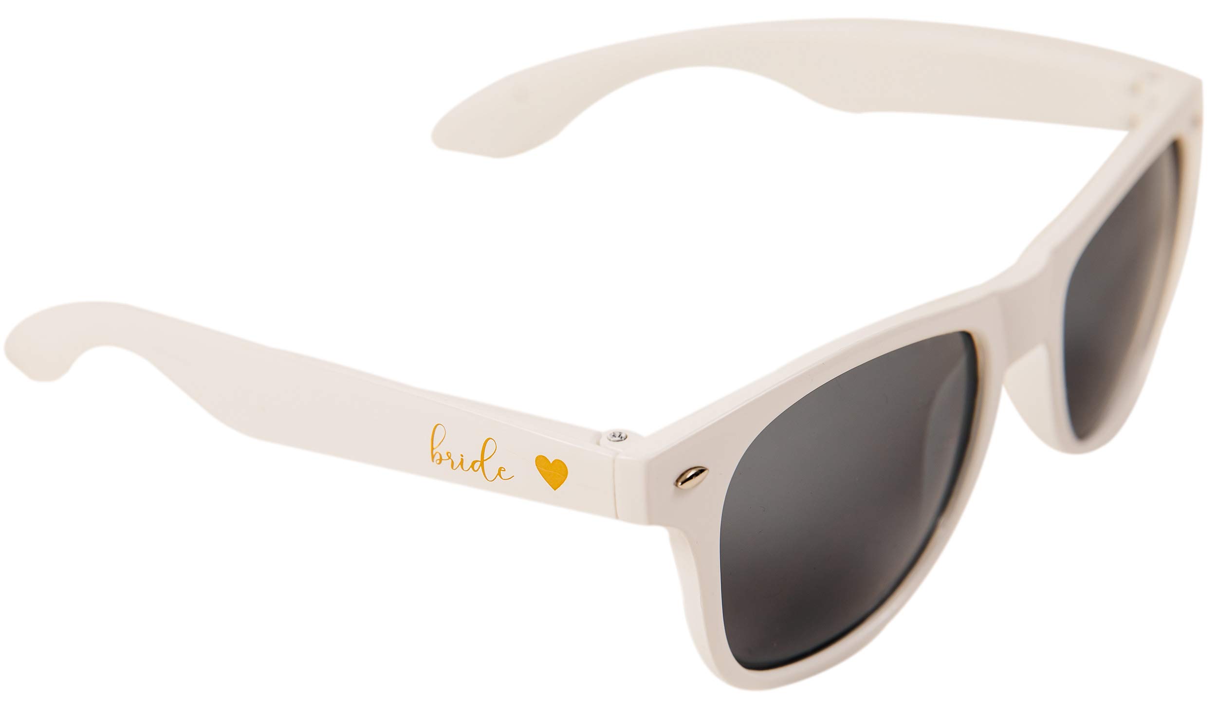 Bachelorette Party Sunglasses for Bride & Bridesmaids - Partay Shenanigans Bride Tribe Shades (1 Bride + 9 Bridesmaids) - Perfect for Wedding Showers, Girls Trips & Bachelorette Getaways