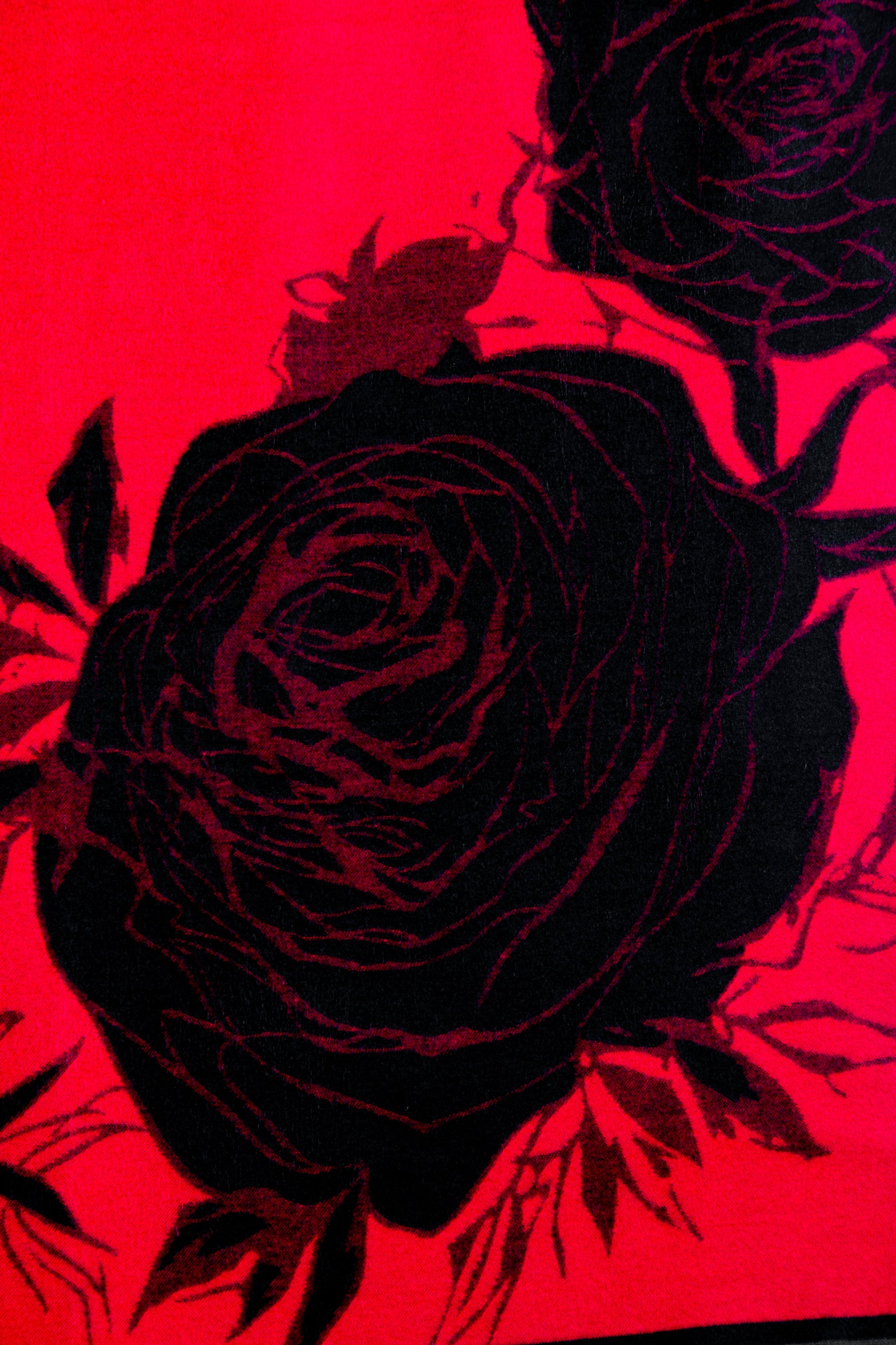 Stylish Bold Floral Reversible Scarf for Women - Lightweight Fashion Accessory for Spring, Fall & Winter - Perfect for Office, Travel & Special Occasions