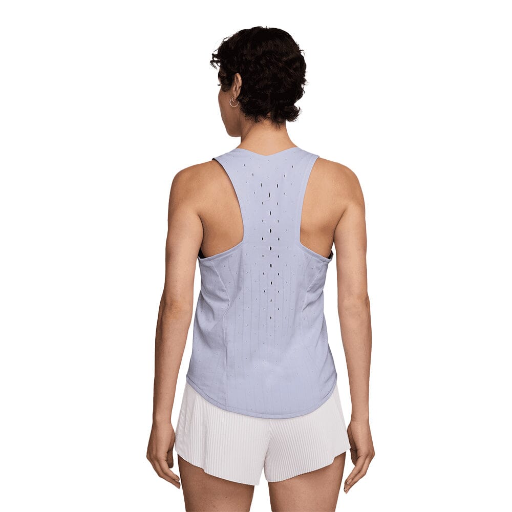 Nike Women's AeroSwift Dri-FIT ADV Running Singlet Top - Lightweight Moisture-Wicking Workout Shirt for Running, Gym & Training - Perfect for Marathon, Cardio & High-Intensity Exercises