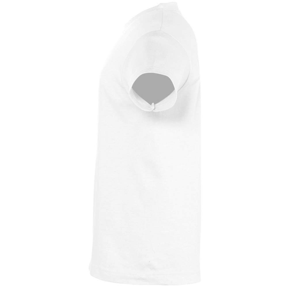 SOLS Boys Regent Cotton Short Sleeve T-Shirt - Size 12 Years - White | Comfortable Casual Tee for Kids, School, Play & Everyday Wear
