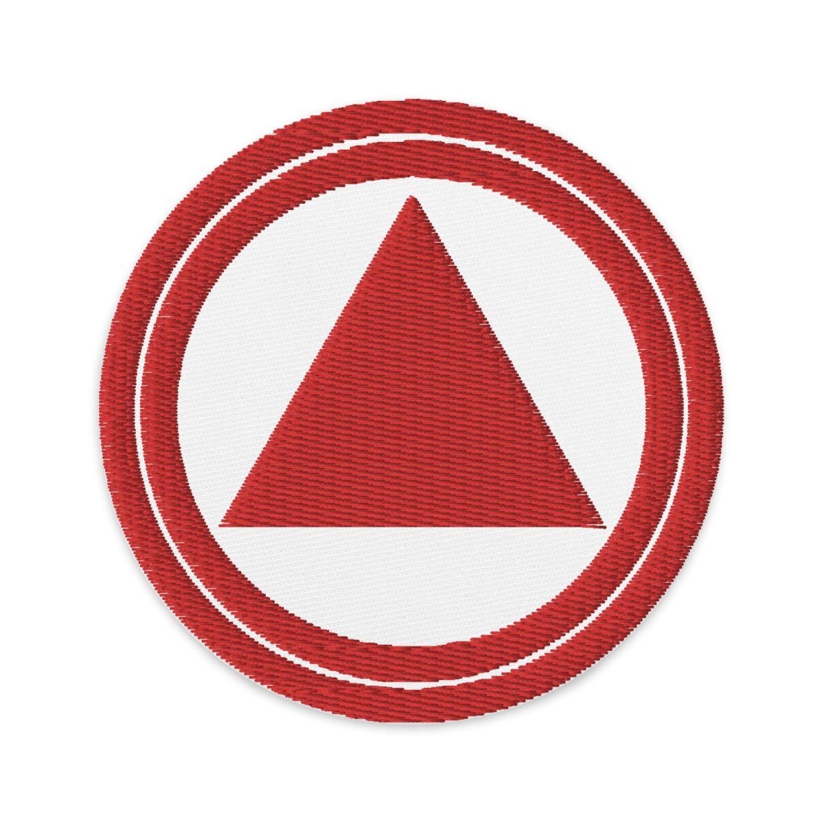 Crimson Courage Sobriety Patch - Alcohol & Drug Detox Support for Recovery & Wellness | Ideal for Addiction Treatment & Sober Living