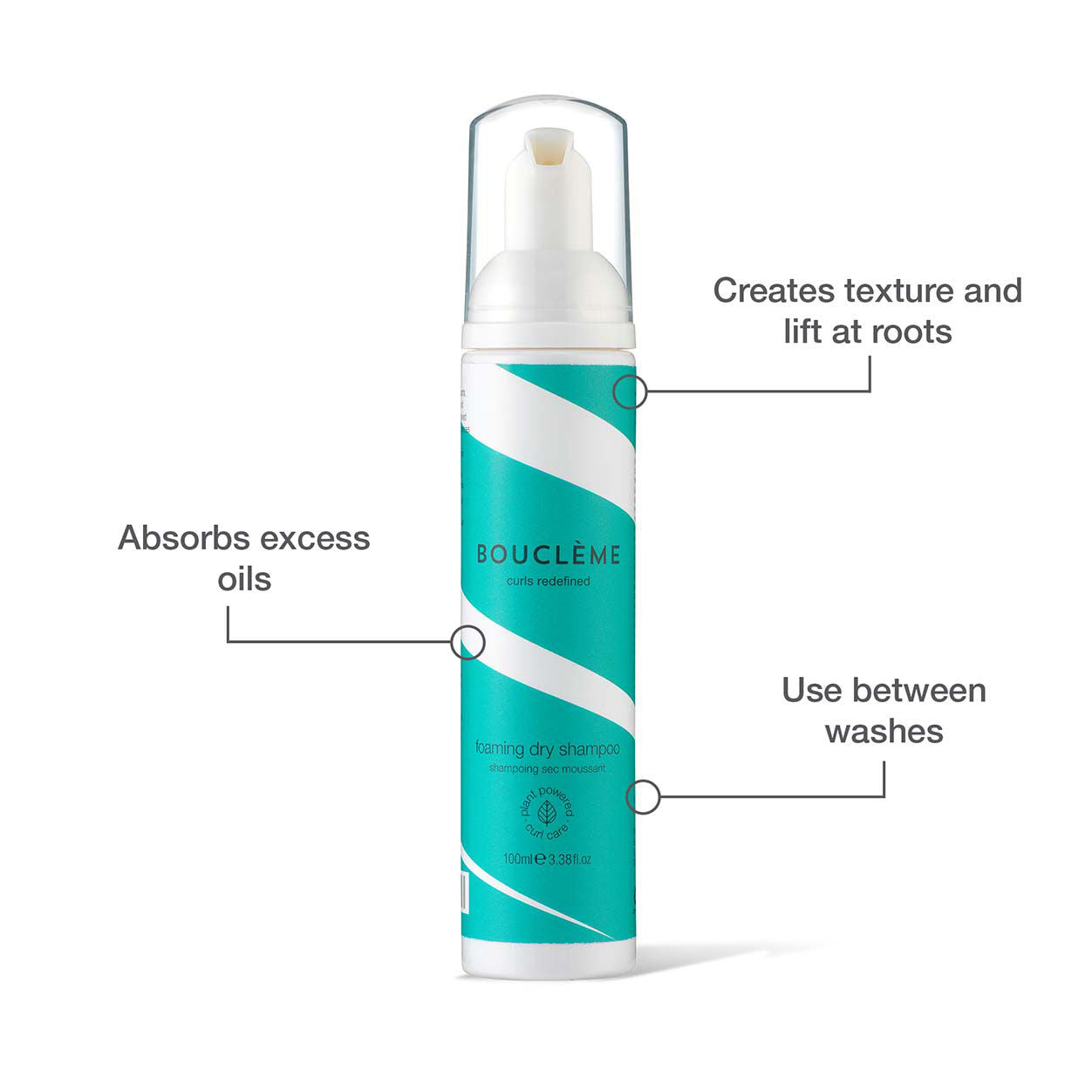 Best Foaming Dry Shampoo for Oily Hair - Volumizing & Refreshing Hair Care - Perfect for Travel, Gym & Busy Mornings