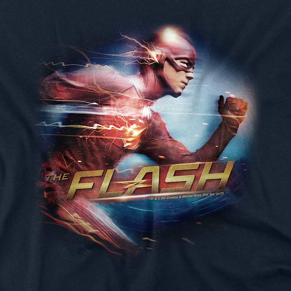 The Flash Fastest Man Women's T-Shirt | Superhero Graphic Tee | DC Comics Fan Apparel | Perfect for Cosplay, Comic Con & Everyday Wear