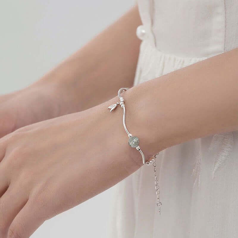 Whale Tail Simulated Moonstone Pearl Charm Bracelet for Women | Elegant Boho Jewelry Gift | Perfect for Parties, Weddings & Everyday Wear | SL0105