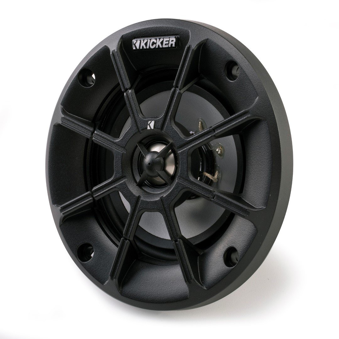 Kicker 4 Inch PS-Series Powersports Speakers 40PS42 (Pair) - Waterproof Marine Audio for Boats, ATVs & Motorcycles - Premium Sound Quality for Outdoor Adventures