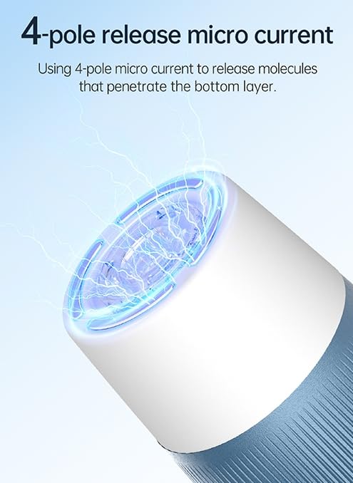 6-in-1 Microcurrent Facial Massager Device - Anti-Aging Face Roller for Skin Tightening & Wrinkle Reduction | Perfect for Home Skincare Routine & Spa Treatments