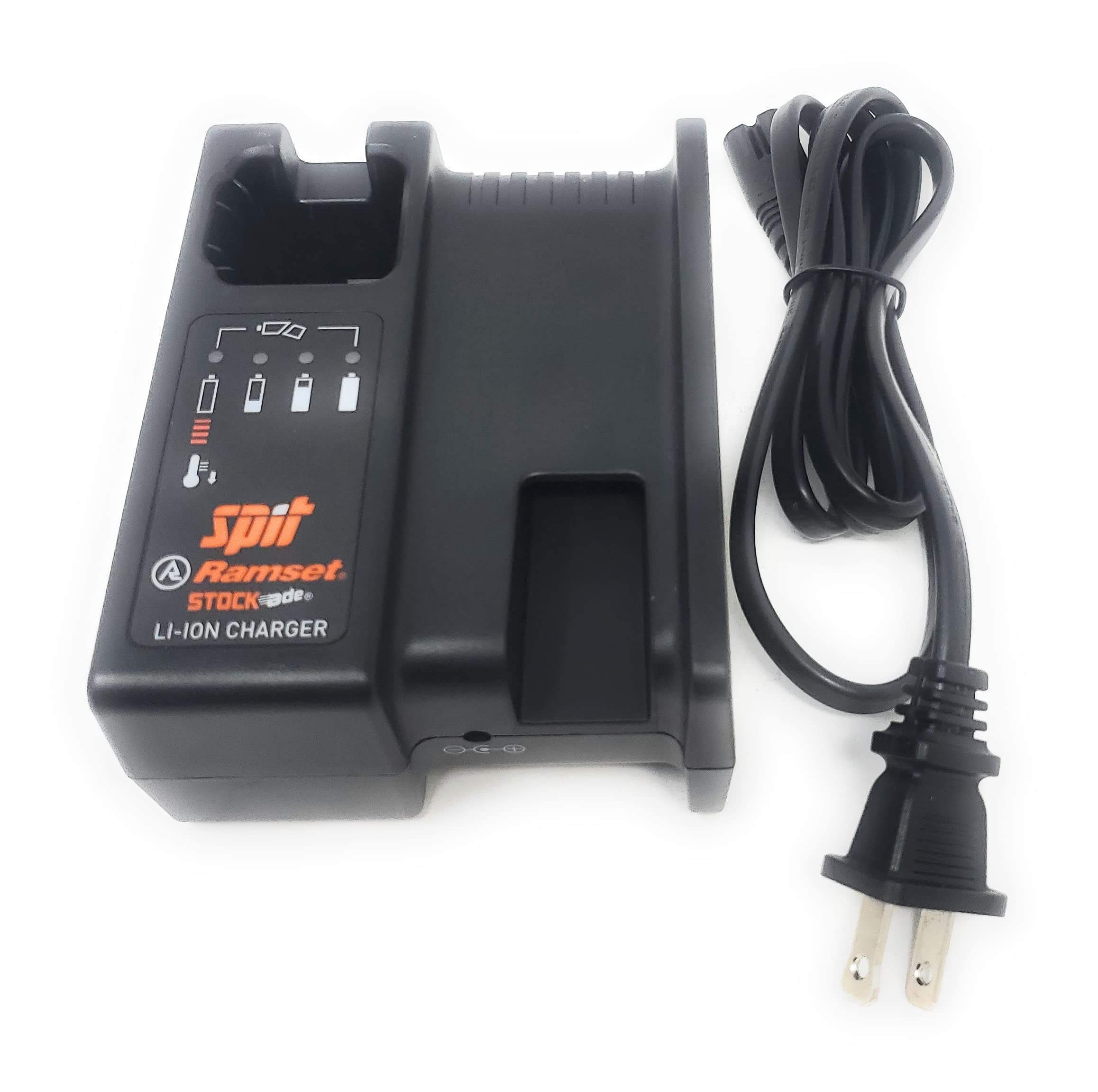 Ramset T4 Single Shot Tool Battery Charger - Fast & Reliable Charging for Construction & Concrete Nail Guns - Perfect for Professional Contractors & DIY Projects